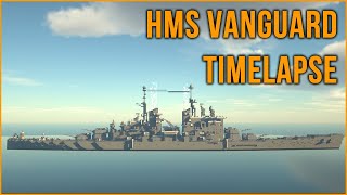 I Built the UKs Biggest Battleship in Minecraft! HMS Vanguard