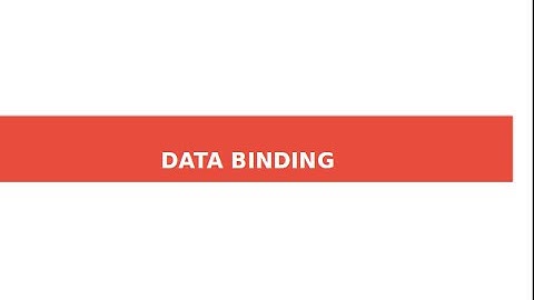 Data Binding- Two way data binding - Angularjs - Hindi - video tutorial #3