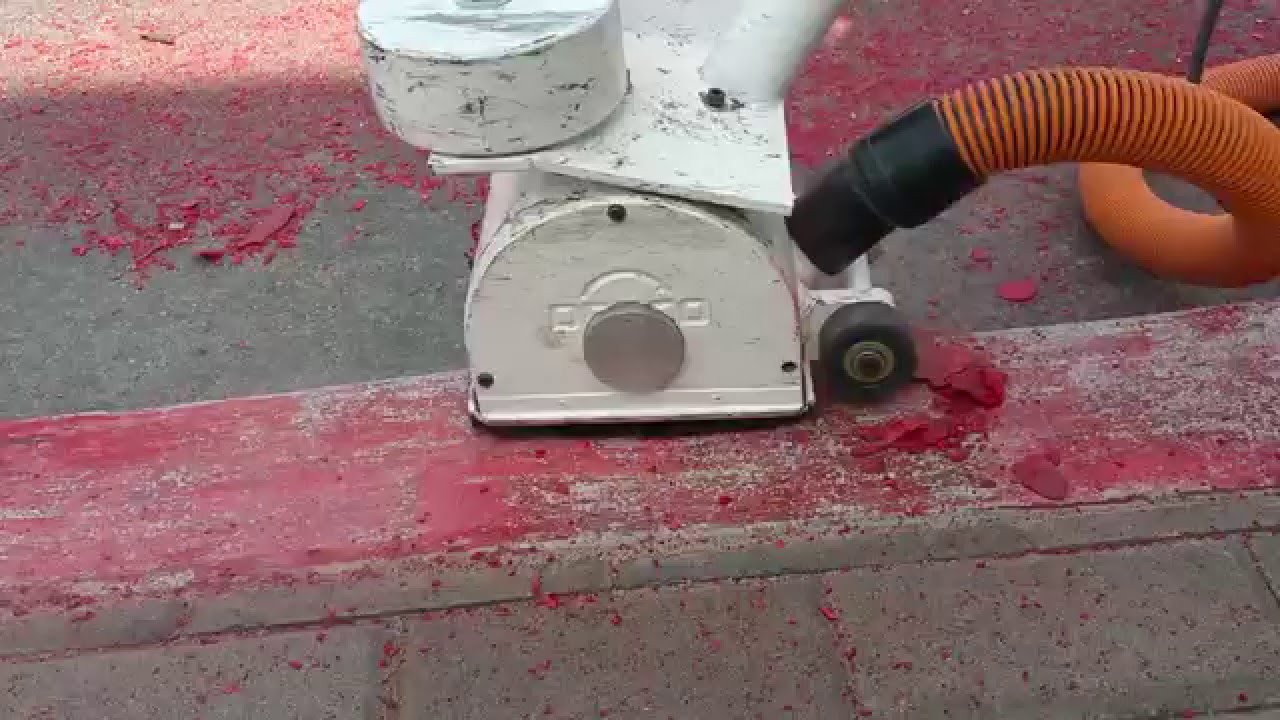 Curb Prep System For Heavy Paint Coating Buildup Used In Irvine Curb Prep System For Heavy Paint Coating Buildup Used In Irvine