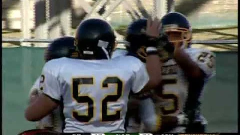 2008 CIF-LACS Division 1 Football Finals: Benny Weischedel Is Wide Open For 20-Yard Touchdown Catch