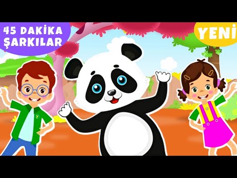 45 Dakika Çocuk Şarkıları | Tombik Panda | Okul Öncesi Eğitici Şarkılar | Çizgi Film