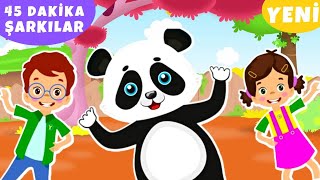 45 Dakika Çocuk Şarkıları Tombik Panda Okul Öncesi Eğitici Şarkılar Çizgi Film