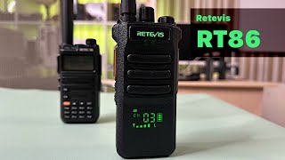 Профессиональная радиостанция Retevis RT86. Измерения и проверка шифрования