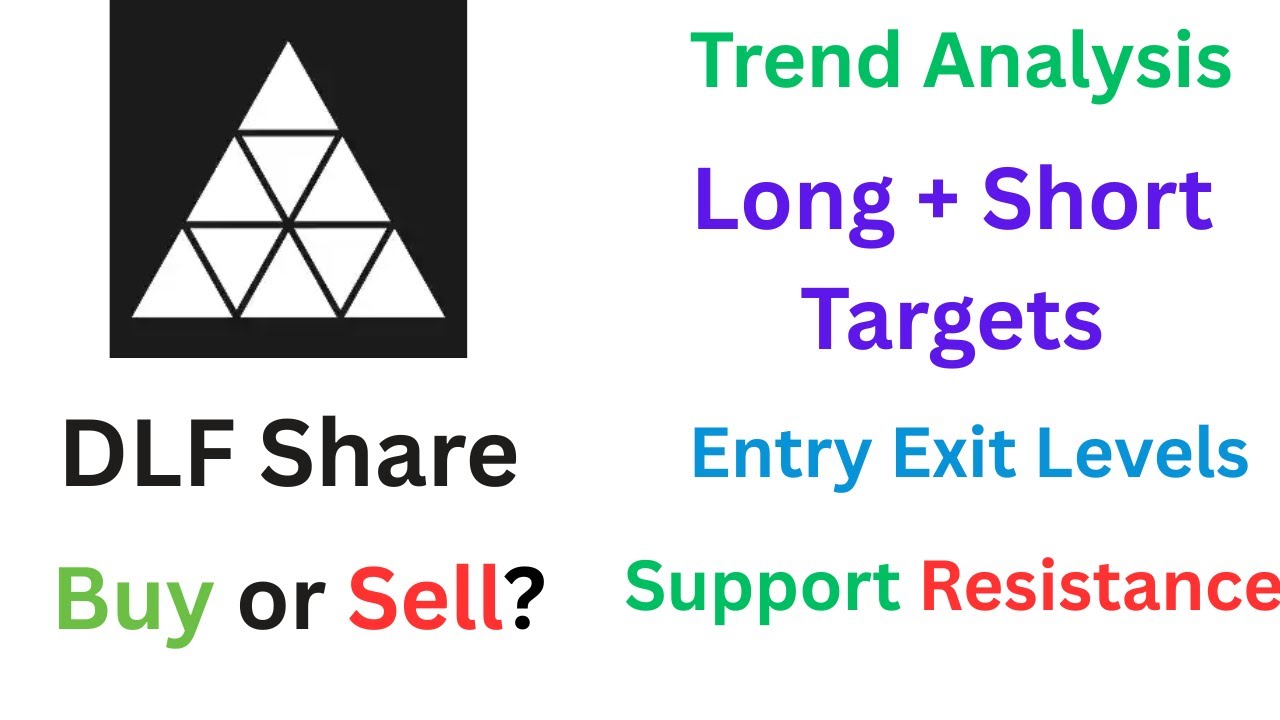 DLF Share News Technical Analysis Target Prediction Stop Loss DLF Stock Trend Demand Supply Zone