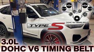 Acura MDX Type S 3.0L Timing Belt & Water Pump (2022-2026)