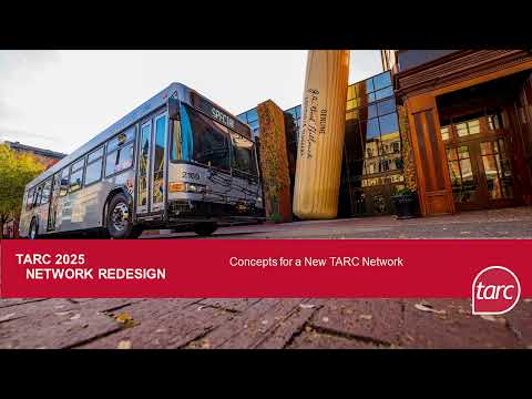 TARC 2025 Presentation (PowerPoint walkthrough) - video from Ridetarc
