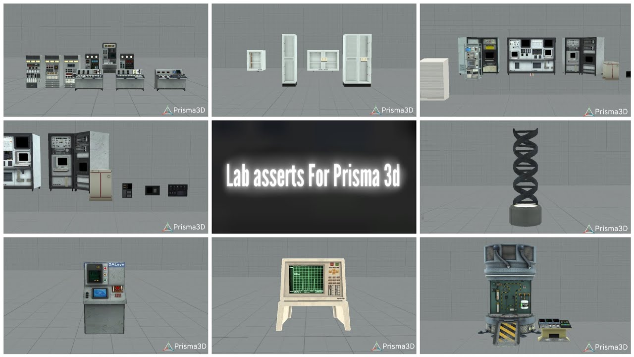 Lap Asserts Props For Skibidi Toilet [Prisma 3d] - YouTube
