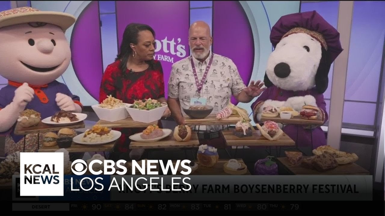 A look at Knott’s Berry Farm Boysenberry Festival’s food offerings