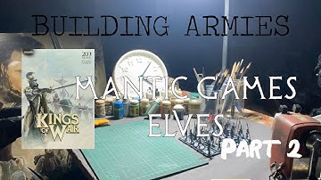 Building a Kings of War Elf army (Part 2) - Paint Scheme