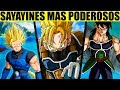 Top 7: Los Miembros Mas Poderosos de la Raza Saiyajin