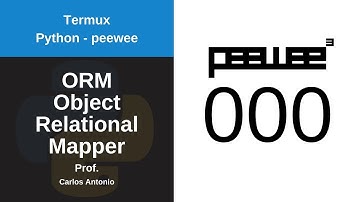 [Termux - peewee] ORM Python para banco de dados (SQLIte, MySQL, PostgreSQL ...)