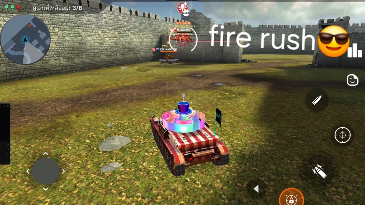 Fire Rush 😎✌️ | Massive Warfare | ChibaNarak |