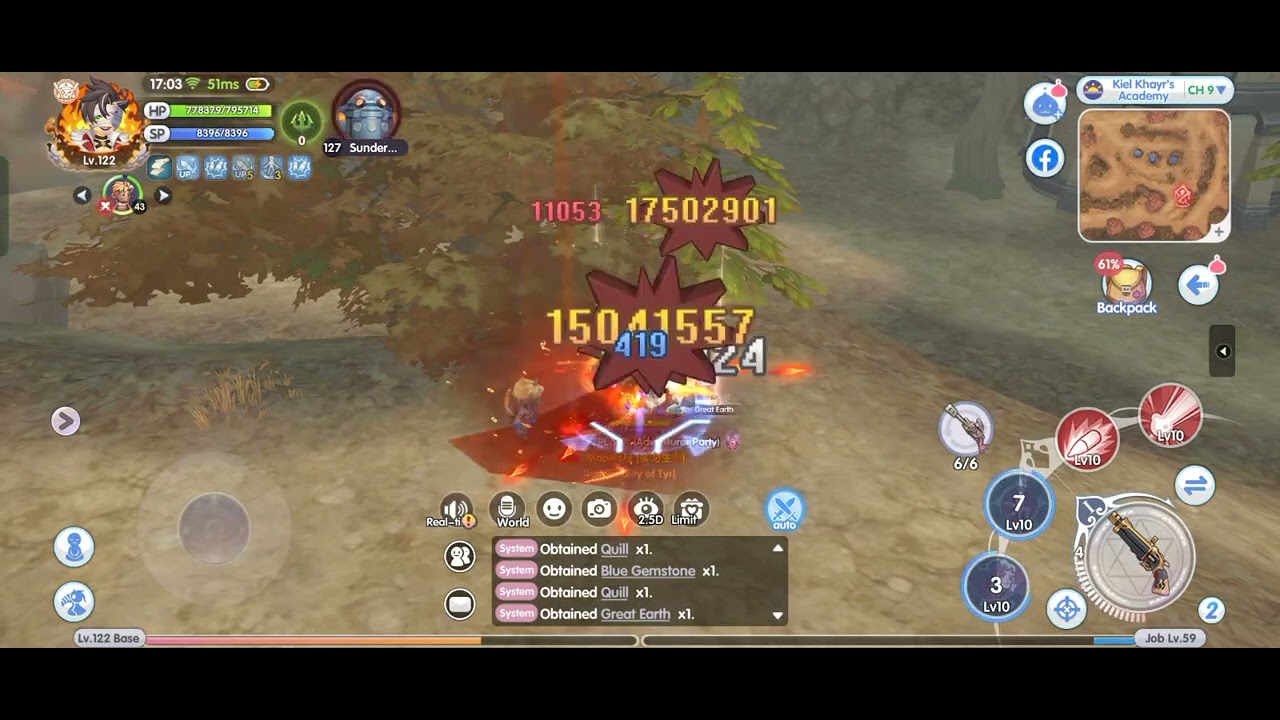 Gunslinger +8 refine/lvl180 upgrade/ tier 6 ench all dex.   