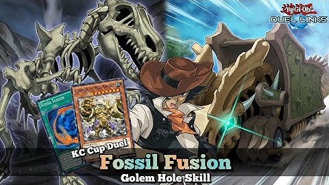 Fossil Fusion Deck with Golem Hole Skill! KC Cup Duel [Yu-Gi-Oh! Duel Links]