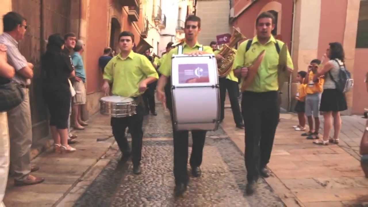 Entrada Banda de Cardona. Santa Tecla 2013