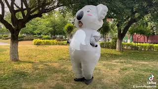 koala costume inflatable koala inflatable costume koala blow up suit