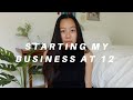 how i started my photography business at 12 (teen entrepreneur!!)