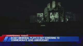 D-Day Memorial commemorates 82nd anniversary of D-Day with screening