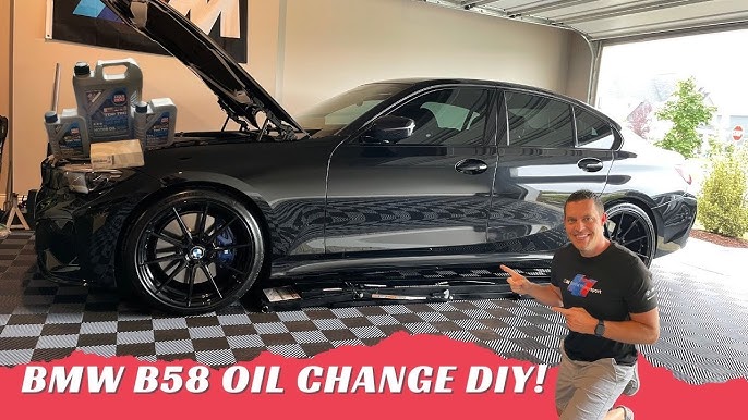 G20 BMW M340i Oil Change and Service Reset 