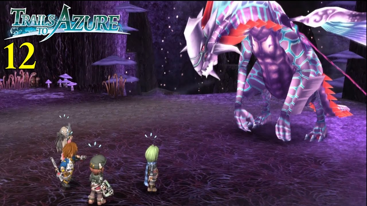 Trails To Azure Fairy Drake Boss Fight End of Chapter 1 12 YouTube
