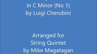 "Introitus" from the Requiem in C Minor (Mvt. 1) for String Quintet