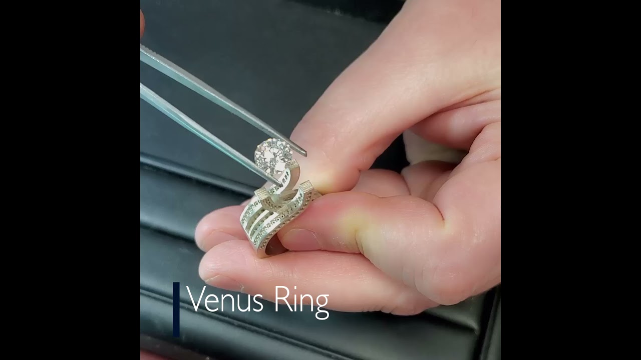 Custom 2.0 CT Venus Engagement Ring - SF TV with Bernard, Master Designer