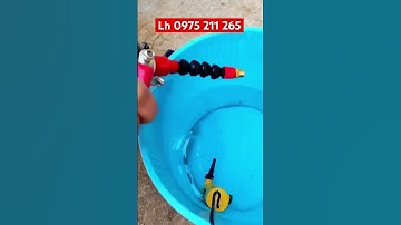 bộ vòi tiếp nước chống bụi lắp máy cắt cầm tay khi cắt gạch đá #voitiepnuocchongbui #oplatgach #fyp