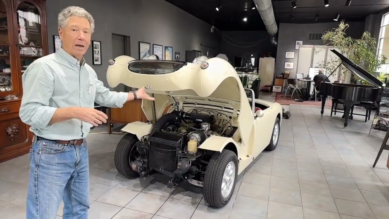 1960 Austin-Healey Bugeye Sprite — осмотр