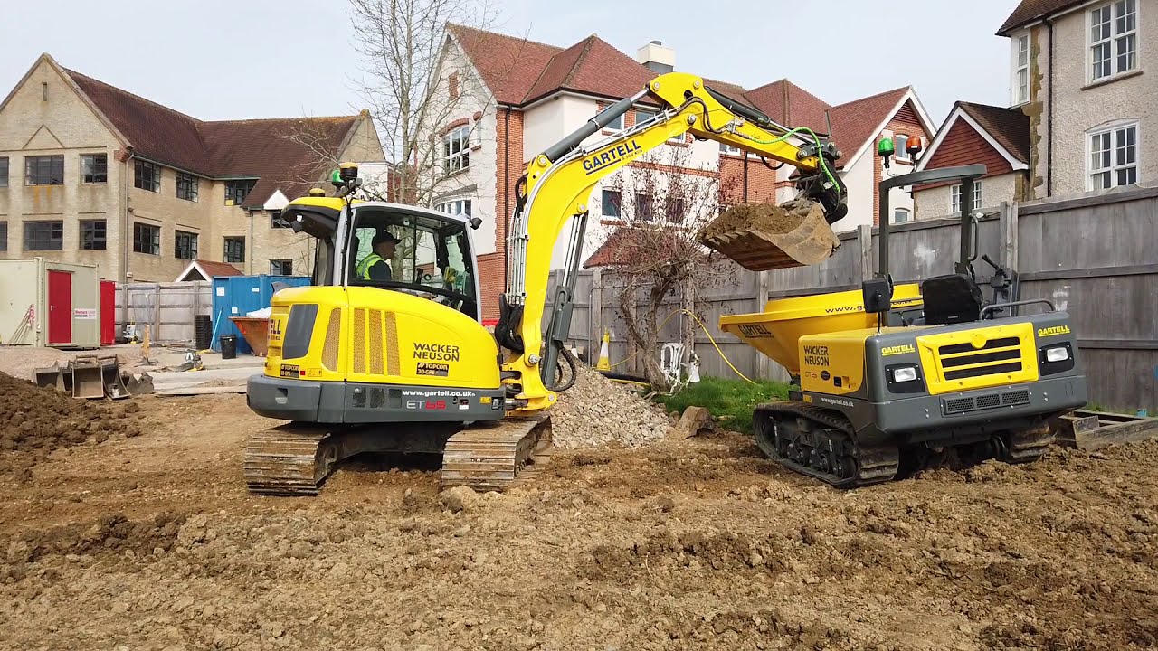 Gartell & Sons Wacker Neuson ET65 with Steelwrist X7 tiltrotator