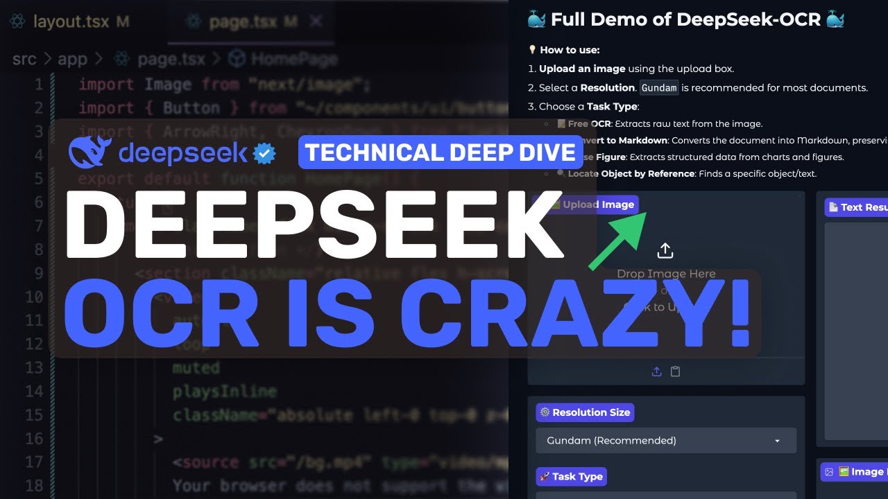 Deepseek OCR (подробное описание): новая архитектура VLM от Deepseek может изменить VLM навсегда.