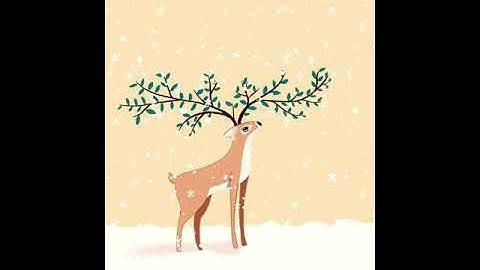 Drawing a Christmas card in under 10 minutes! [Procreate Mini-Tutorial]