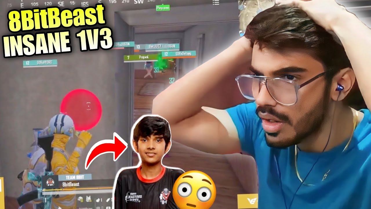 Snax Reaction On 8bitBeast Insane 1v3 VE Finals😱