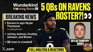 Ravens Carrying 5 Qbs The Nba Is Forcing Wemby On Us