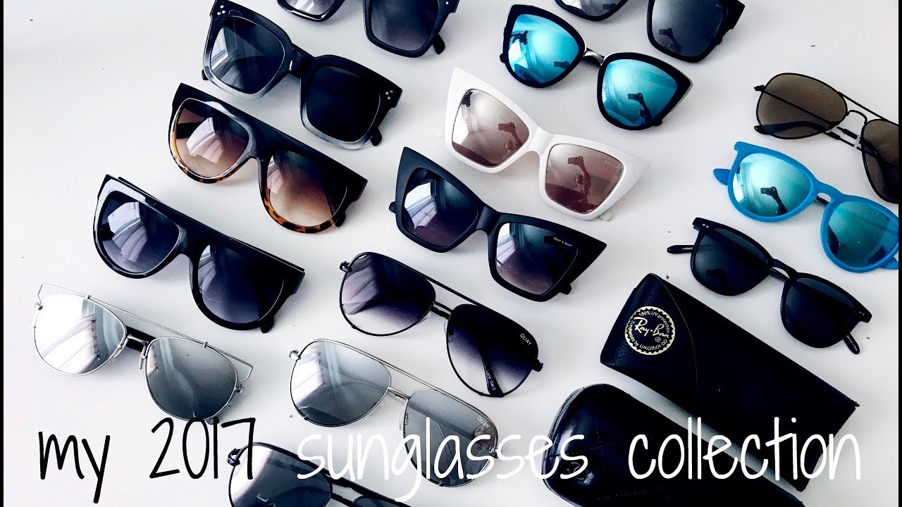 Sunglasses Collection 2017 || QUAY AUSTRALIA + CHANEL + MORE || Eliana Jalali
