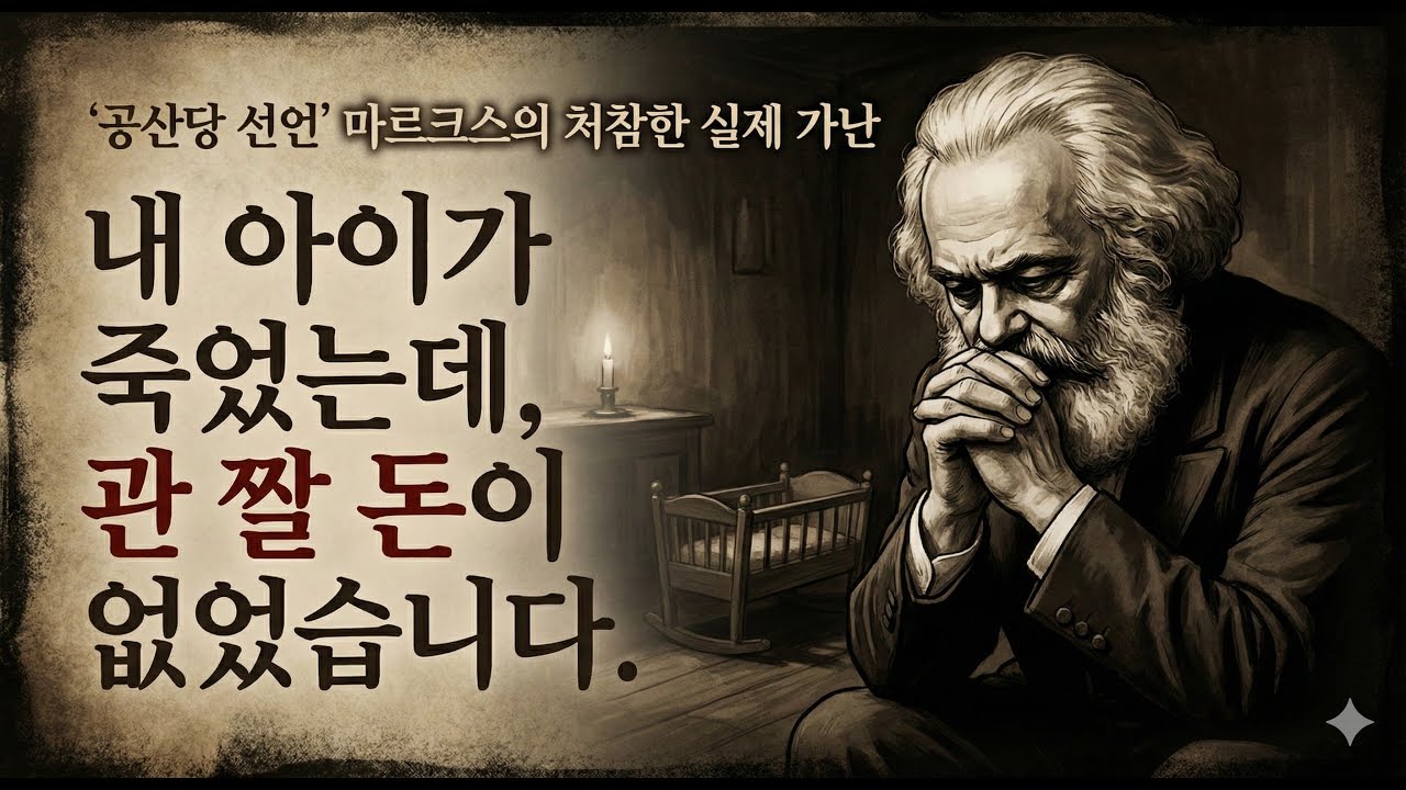 "내 아이 관 짤 돈이 없어서..." 가난에 울부짖은 아버지 마르크스의 눈물 