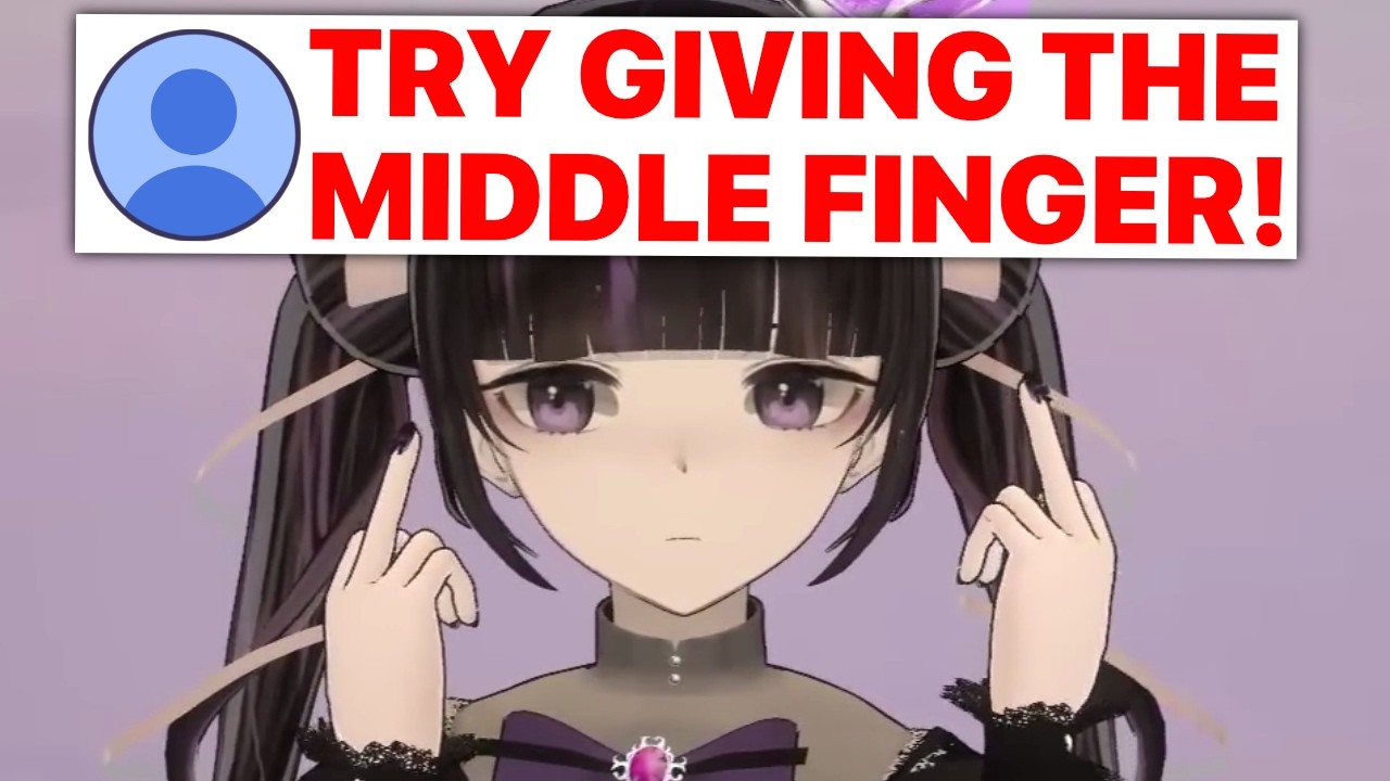 Testing Middle Finger & Other Poses In 3D, By Ririsya [Eng Subs] - YouTube