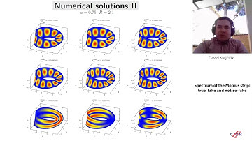 David Krejčiřík: Spectrum of the Möbius strip: true, fake and not-so-fake