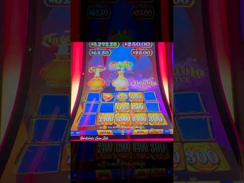 RUBBED THE LAMP FOR LUCK… THEN THE BONUS DID THIS! 🧞‍♂️🍀💰 #slots