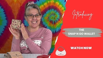 The Snap N Go Wallet - Trailer with Tester Photos - A ChrisW Designs Ladies Wallet Sewing Pattern