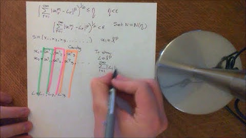 Completeness of Lp Part 3