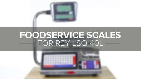 Tor Rey 166LSQ40L Legal for Trade Scale