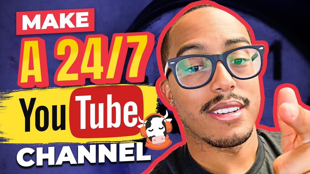 How To Make A 24/7 Live Stream Youtube Channel (Like Chilledcow)