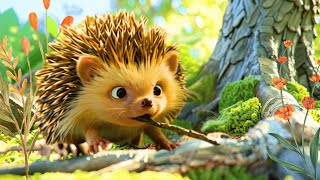 The Little Hedgehog Built the WONDER BRIDGE and Guess What Happened!
