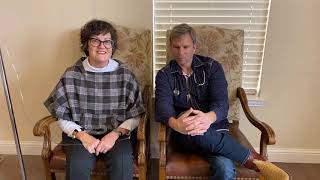 Our friend and patient, Revis, discussing her stage 4 #OvarianCancer.