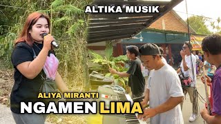 MANTAP.! LAGU JAWA  NGAMEN LIMA VERSI ALIYA MIRANTI ORKES JALANAN ALTIKA MUSIK