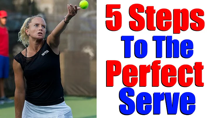How To Serve In Tennis - 5 Steps To A Great WTA Serve - Tennis Serve Lesson