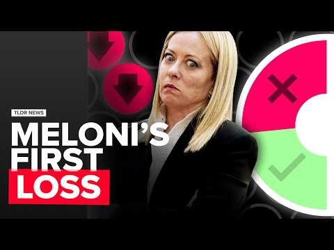 Is this the beginning of the end of Meloni?