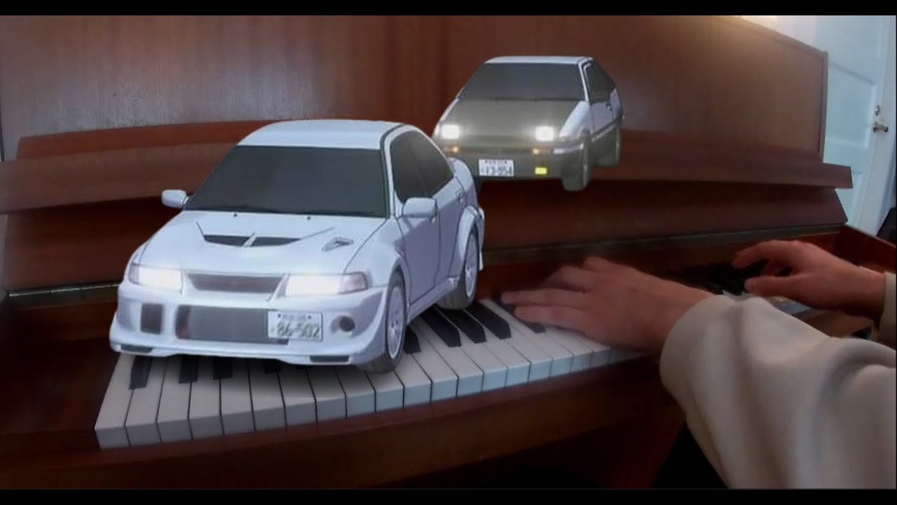 Initial D: Lonely Night 2006 - Helena played on Piano