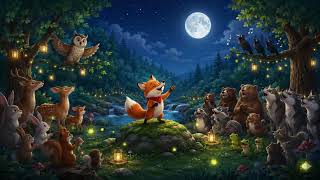 Finn’s Moonlight Song 🦊🎶 Nursery Rhymes &amp; Kids Music