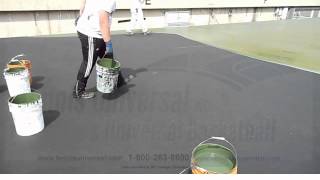 How to Paint a Tennis Court/Basketball Court/Sport